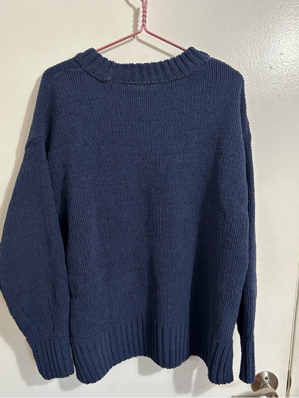 NWT Women’s Aerie Navy Blue Oversized Sweater, Small